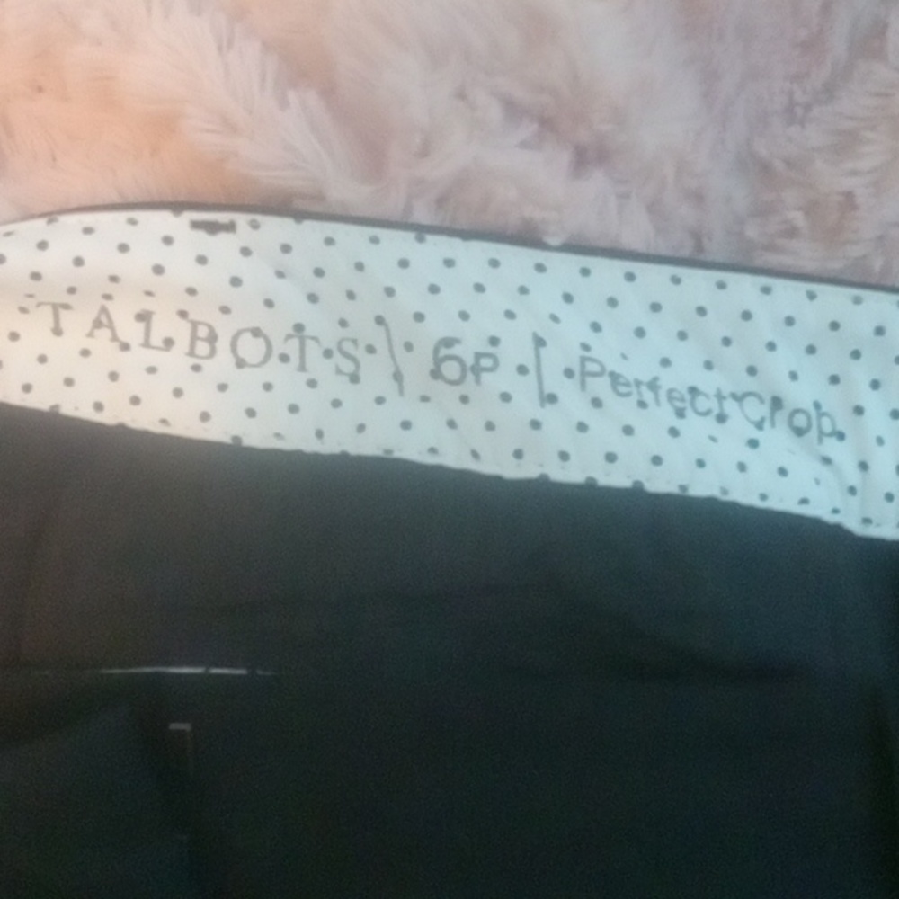 Talbot's pants 6p  Style perfect crop...perfect condition